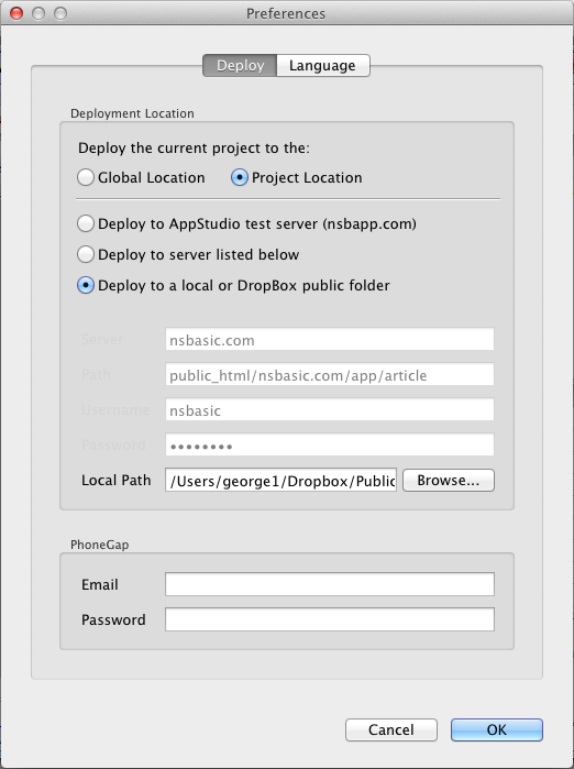 Deploying your app via DropBox – AppStudio Blog
