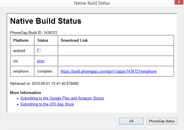 new-improved-native-build-status-appstudio-blog